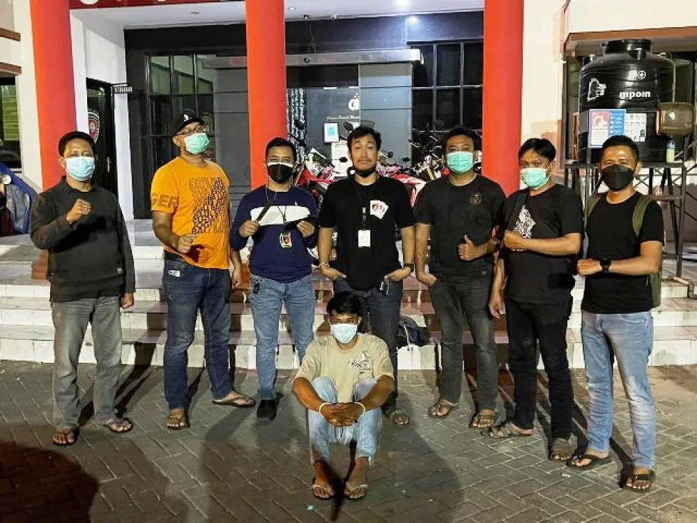 Satu Pelaku Kapasan Berdara Ditangkap Polisi