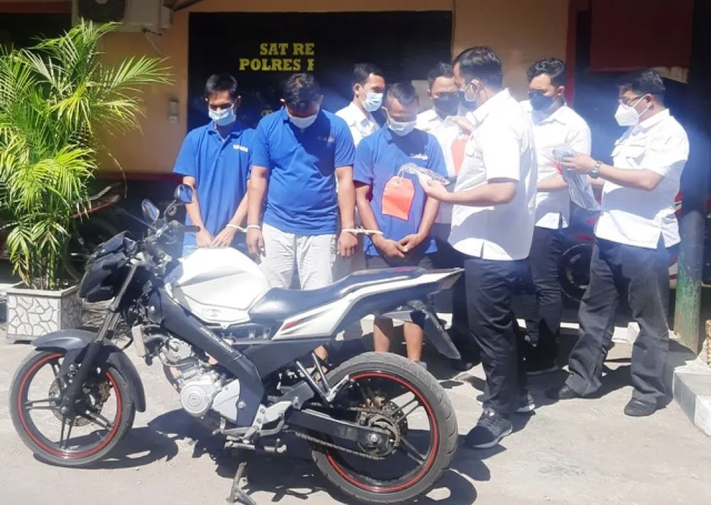 Polres Pasuruan Ringkus 3 Pelaku Curanmor