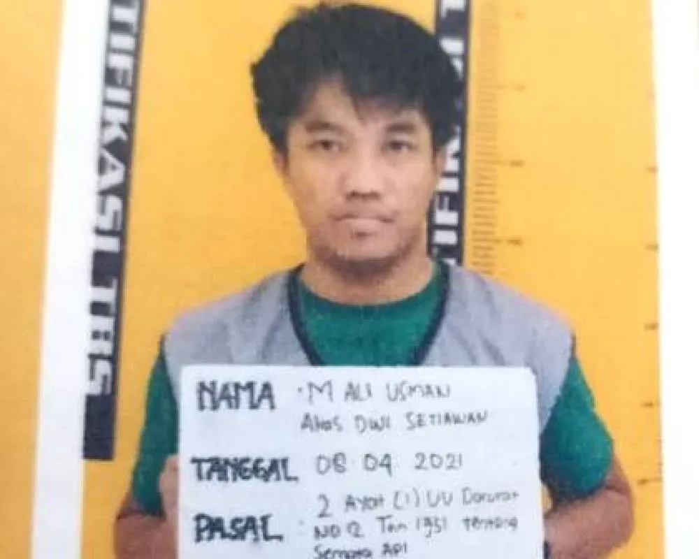 Bandar Narkoba Ali Usman Diganjar 1,5 Tahun