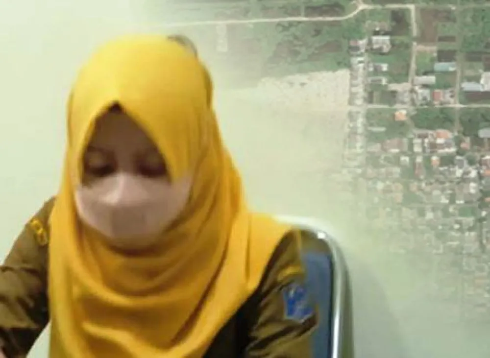 Lurah Adinda Masa Bodoh Sungai Berubah Jadi Rumah