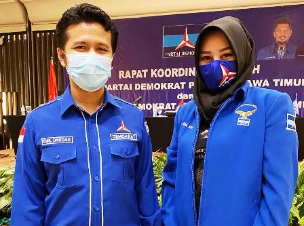 Nganjuk Tegas Terima Emil Ketua Demokrat Jatim