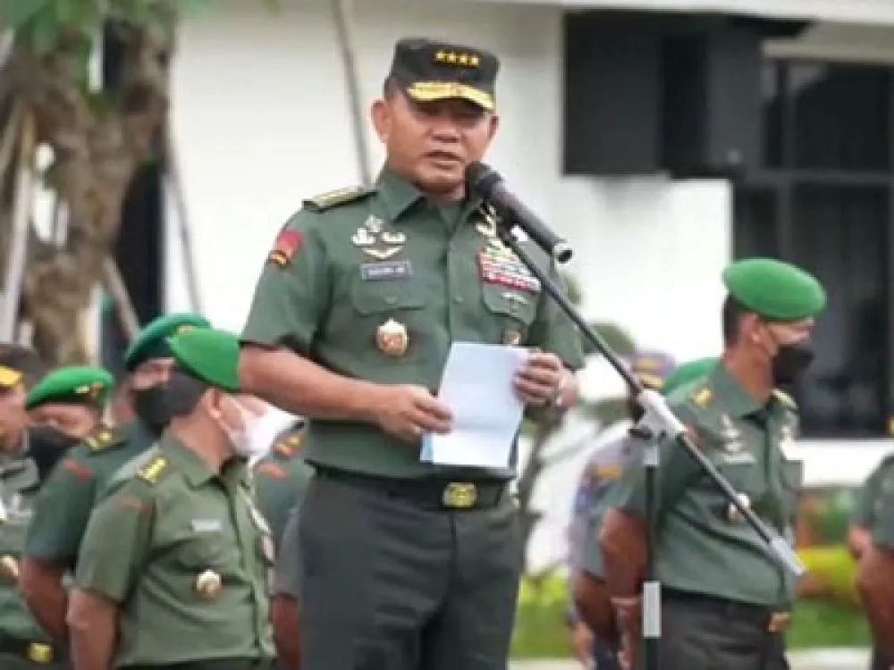 Kasad Lepas Mudik Bersama 1206 Personel Mabesad