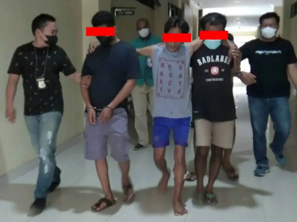 Komplotan Maling Motor Mertua Kapolda Tertangkap