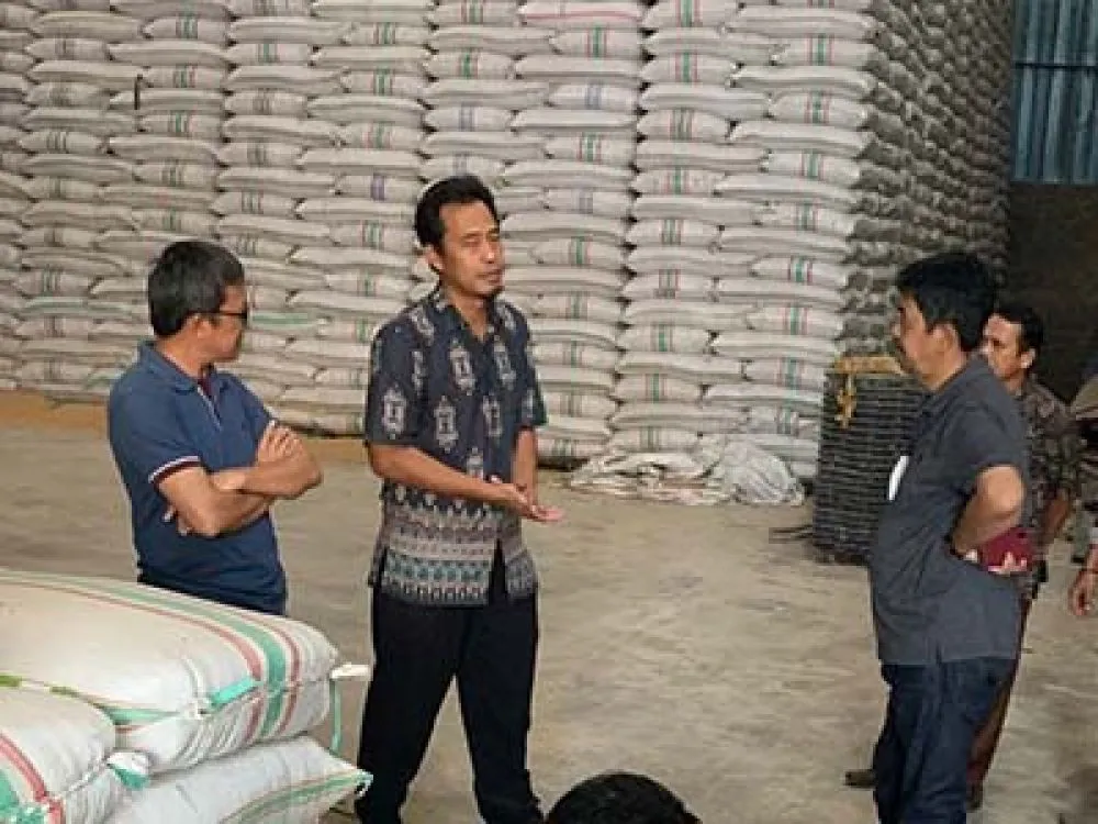 Stok Beras Tiga Tahun Mengendap di NTB