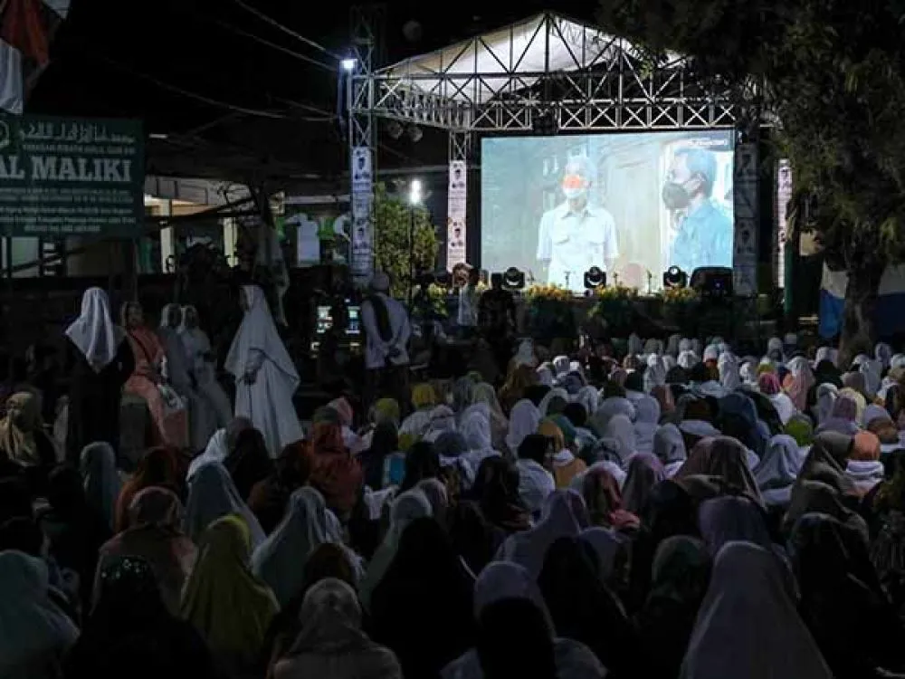 Santri dan Ulama Ponorogo Suarakan 'Ganjar Presiden'