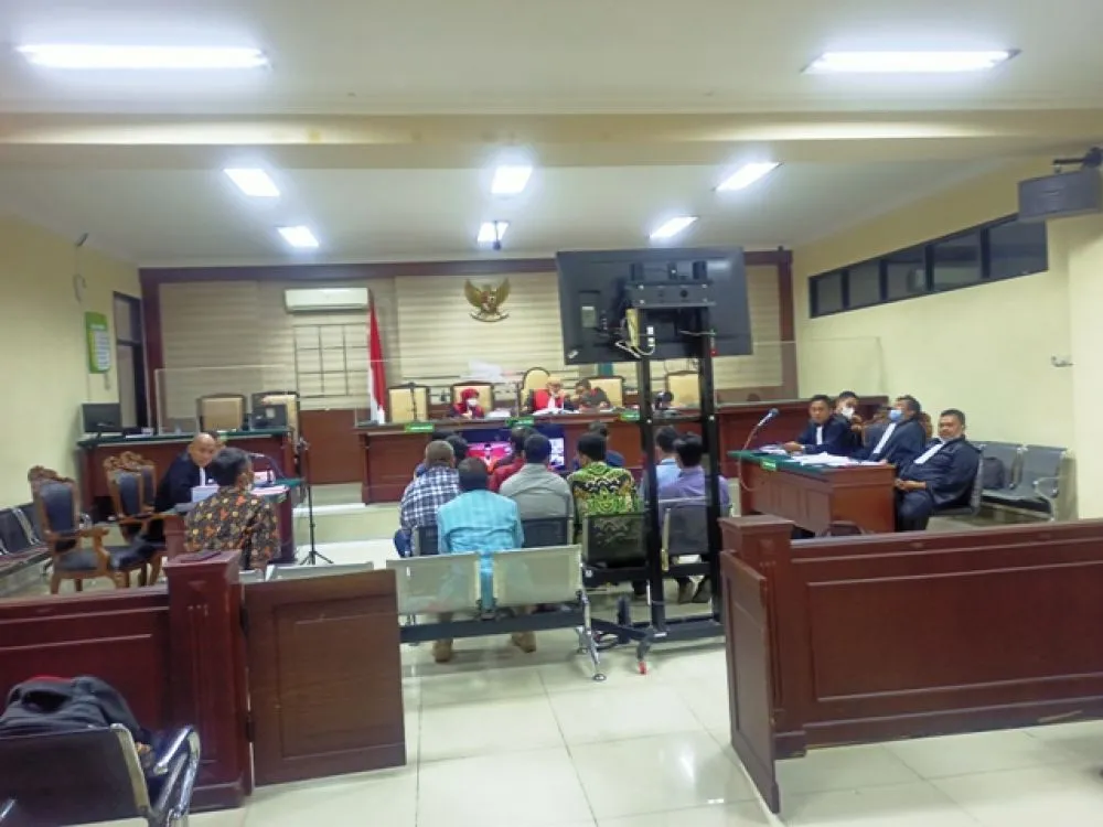 Bancaan Bantuan Kambing Kemensos di Bondowoso
