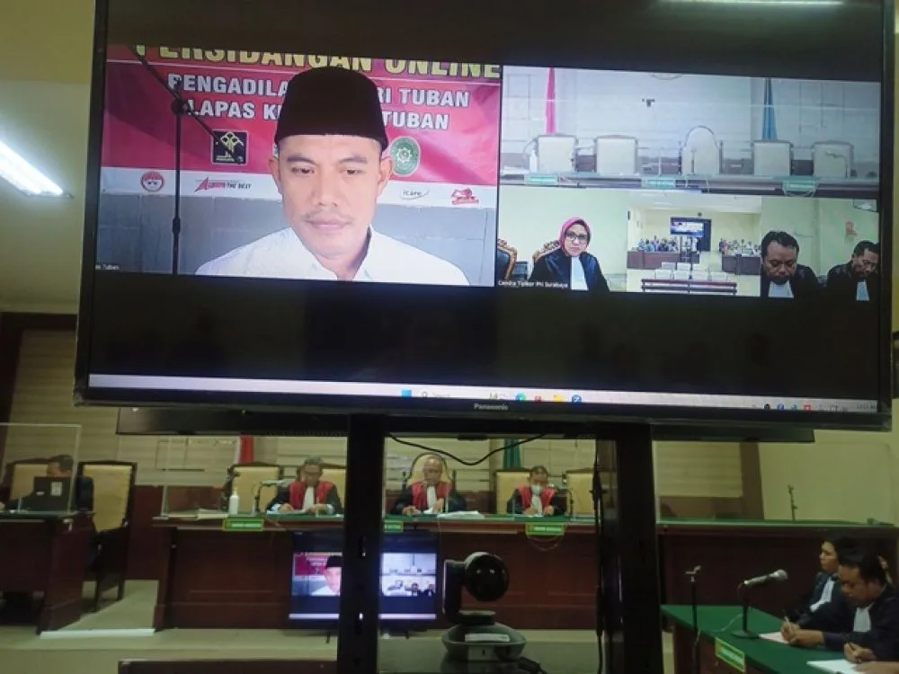 Kades Bunut Diputus 2 Tahun 6 Bulan Penjara