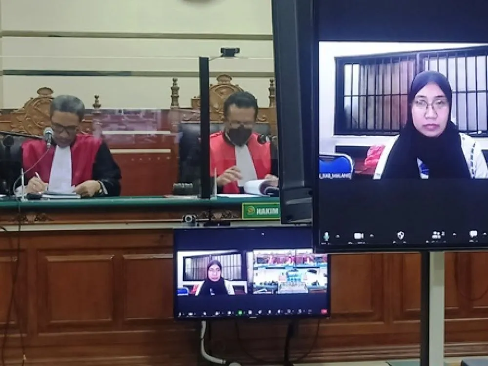 Ariesca Swasanti Prihantari Diputus 4 Tahun 6 Bulan