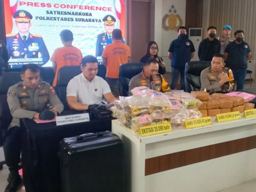 Polisi Tangkap Jaringan Narkotika Sumatera Jawa