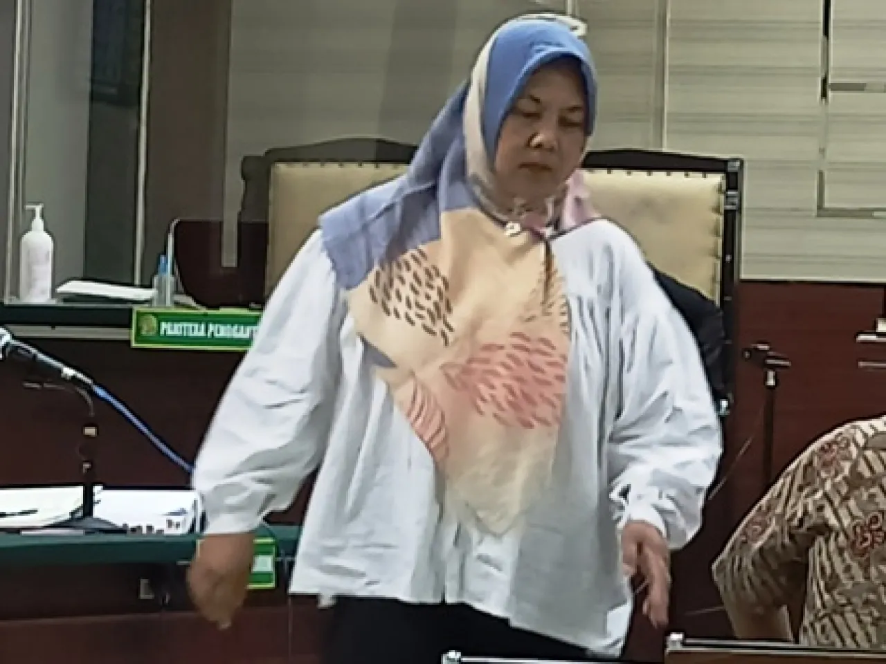 Istri Terdakwa Kades Ngariboyo Akui Beri Nota Kosong