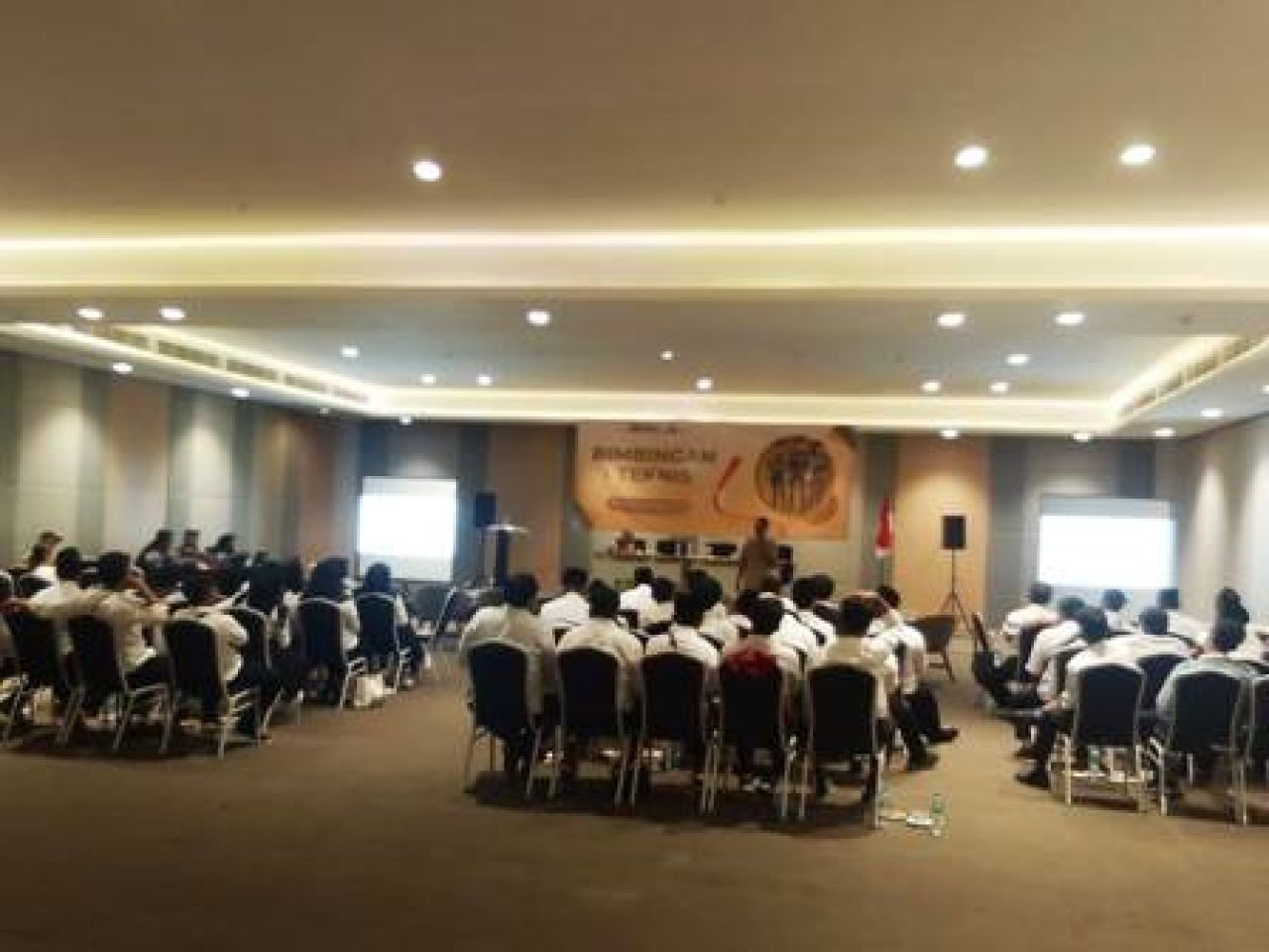 Dimas Anggara saat menjadi narasumber PTPS Bulak.