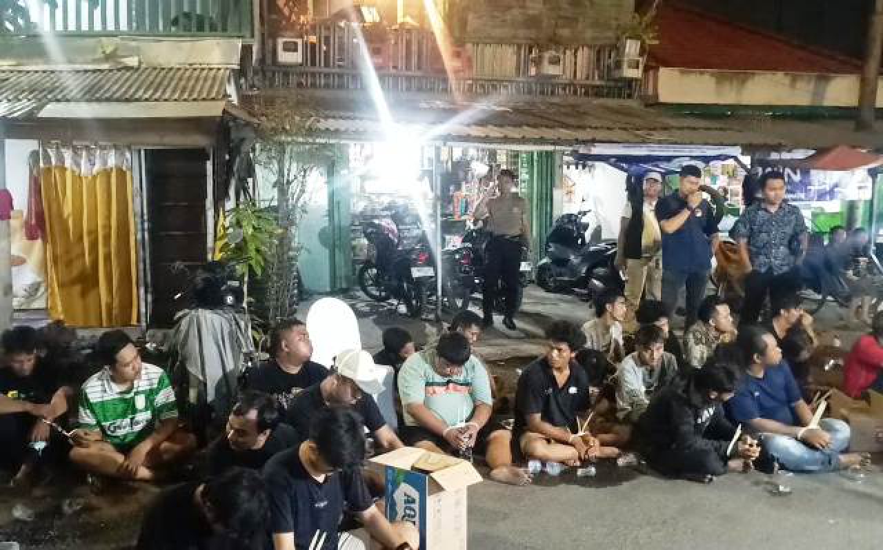 Bandar dan pemakai sabu di Kunti diamankan polisi.