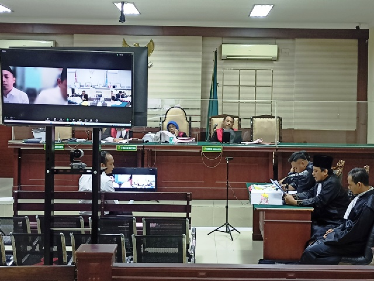 Ahli BPKP Jatim Arif Rahman saat memberikan keterangan.