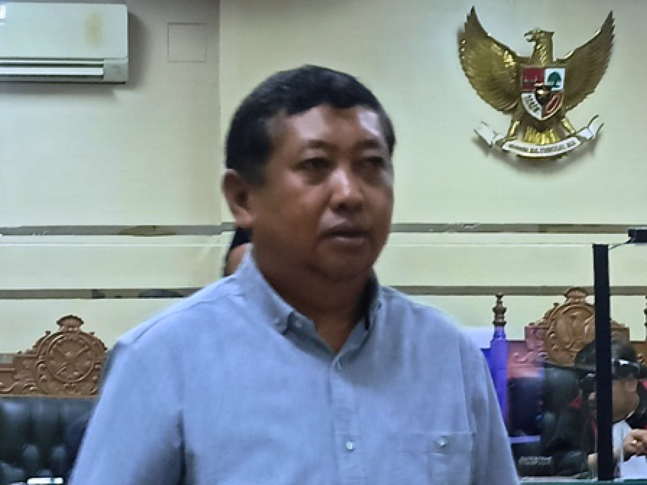 Saksi Siswanto, di PN Tipikor Surabaya.