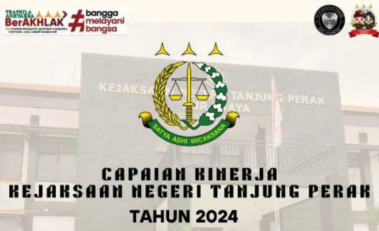 Kejari Tanjung Perak Surabaya Pamer Kinerja di Tahun 2024