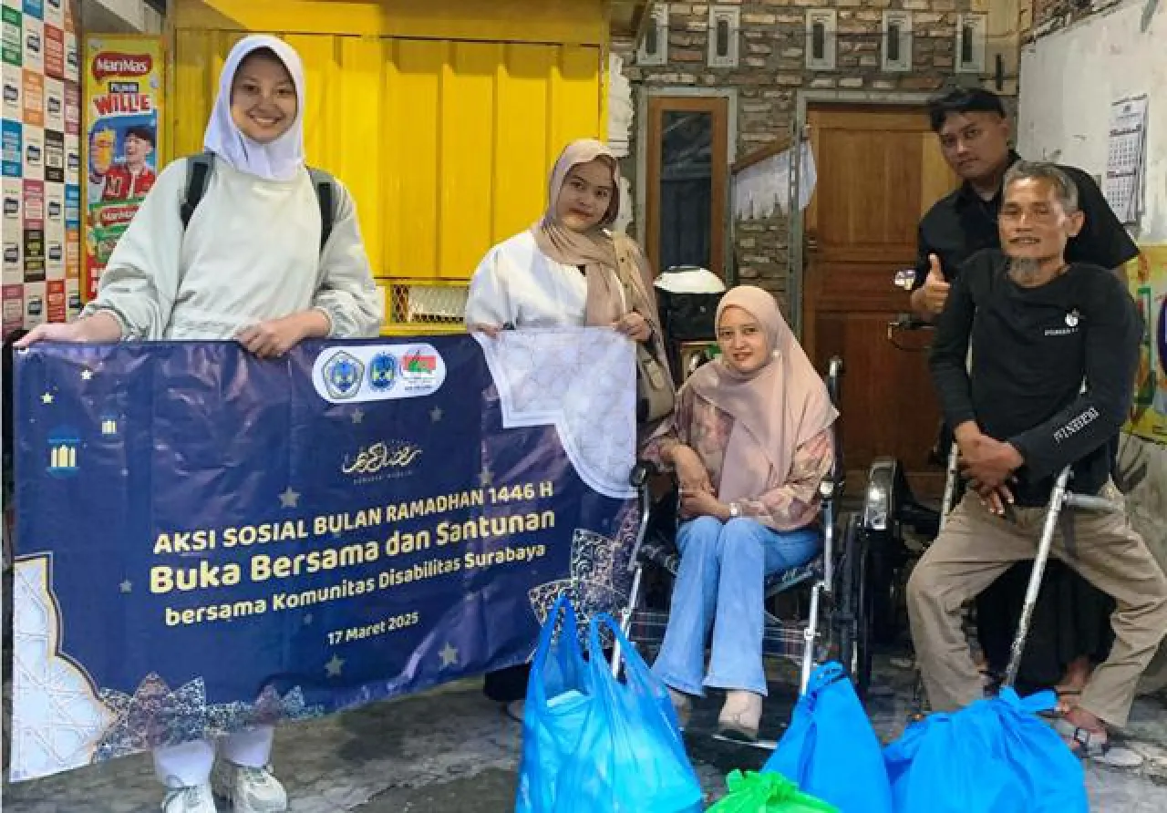 Aksi Sosial BEM Nusantara Jawa Timur di Bulan Ramadan 2025