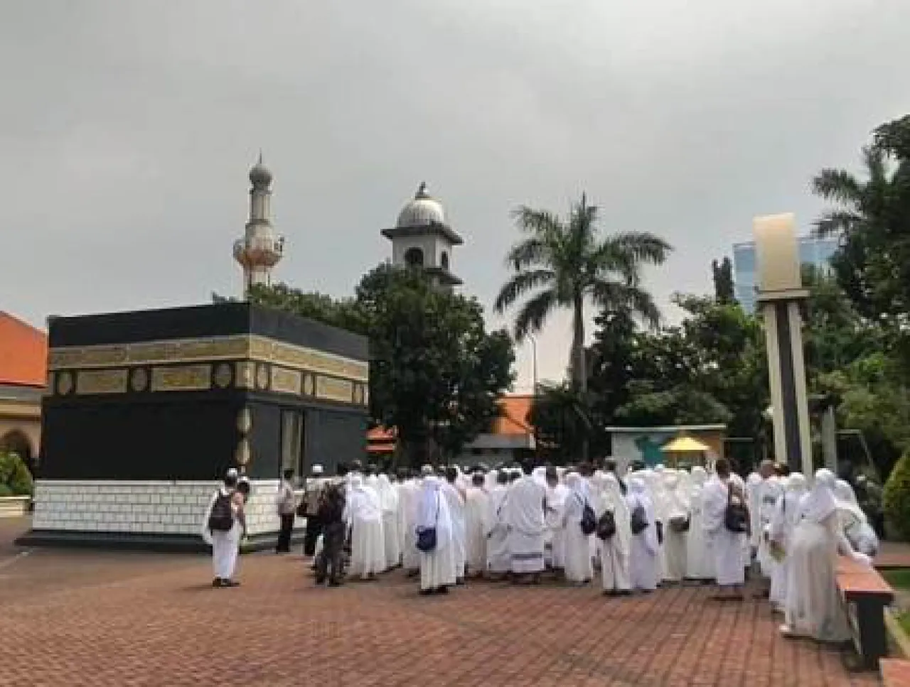 Ratusan Calon Jamaah Haji Kota Batu Latihan Manasik Haji