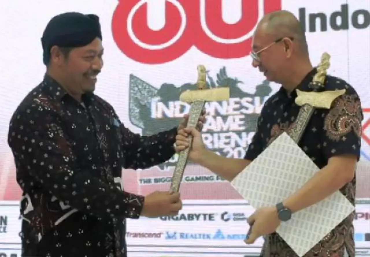Keris Pusaka Presiden Prabowo Subianto Dipamerkan di Surabaya