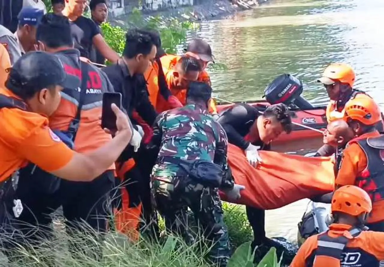 Pencari Ikan asal Blora Tewas Tenggelam di Sungai Brantas