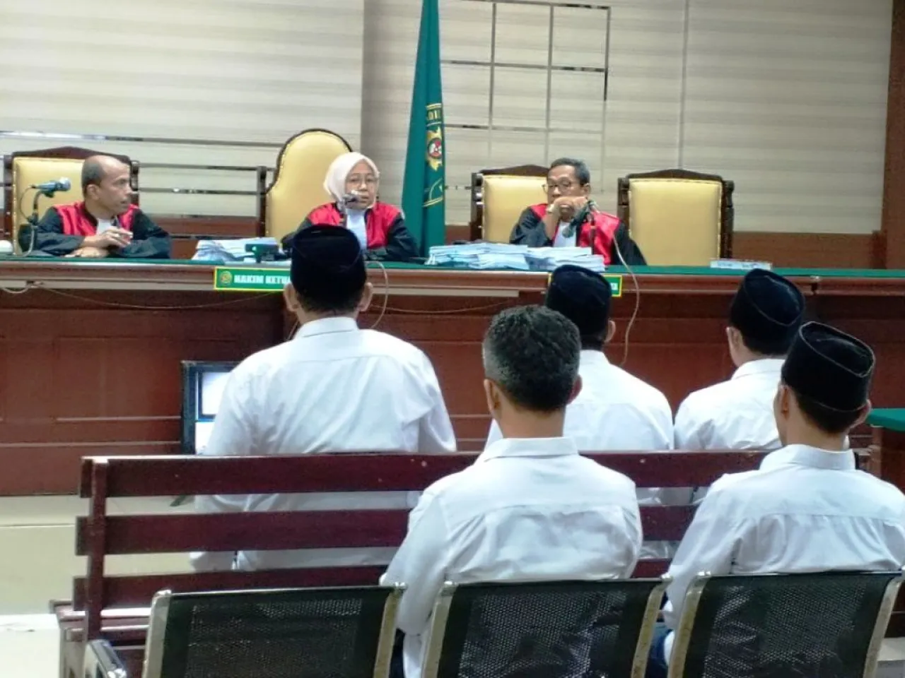 PPTK Dam Kali Bentak Blitar Diputus 5 Tahun 6 Bulan Penjara