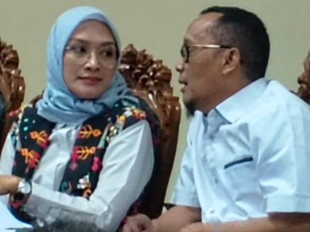 Pasangan suami istri, Hasan Aminuddin dan Puput Tantriana Sari .