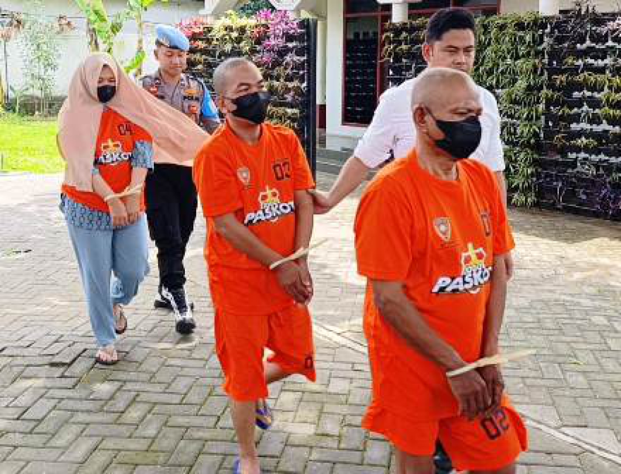 MH, MB, AI di Polres Pasuruan Kota