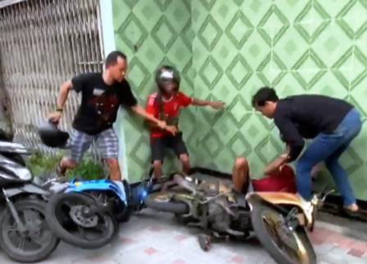 Dua curanmor ditangkap.
