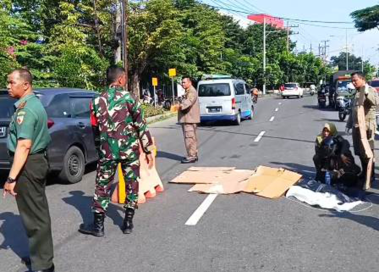 Kecelakaan maut di Jalan Kali Rungkut.