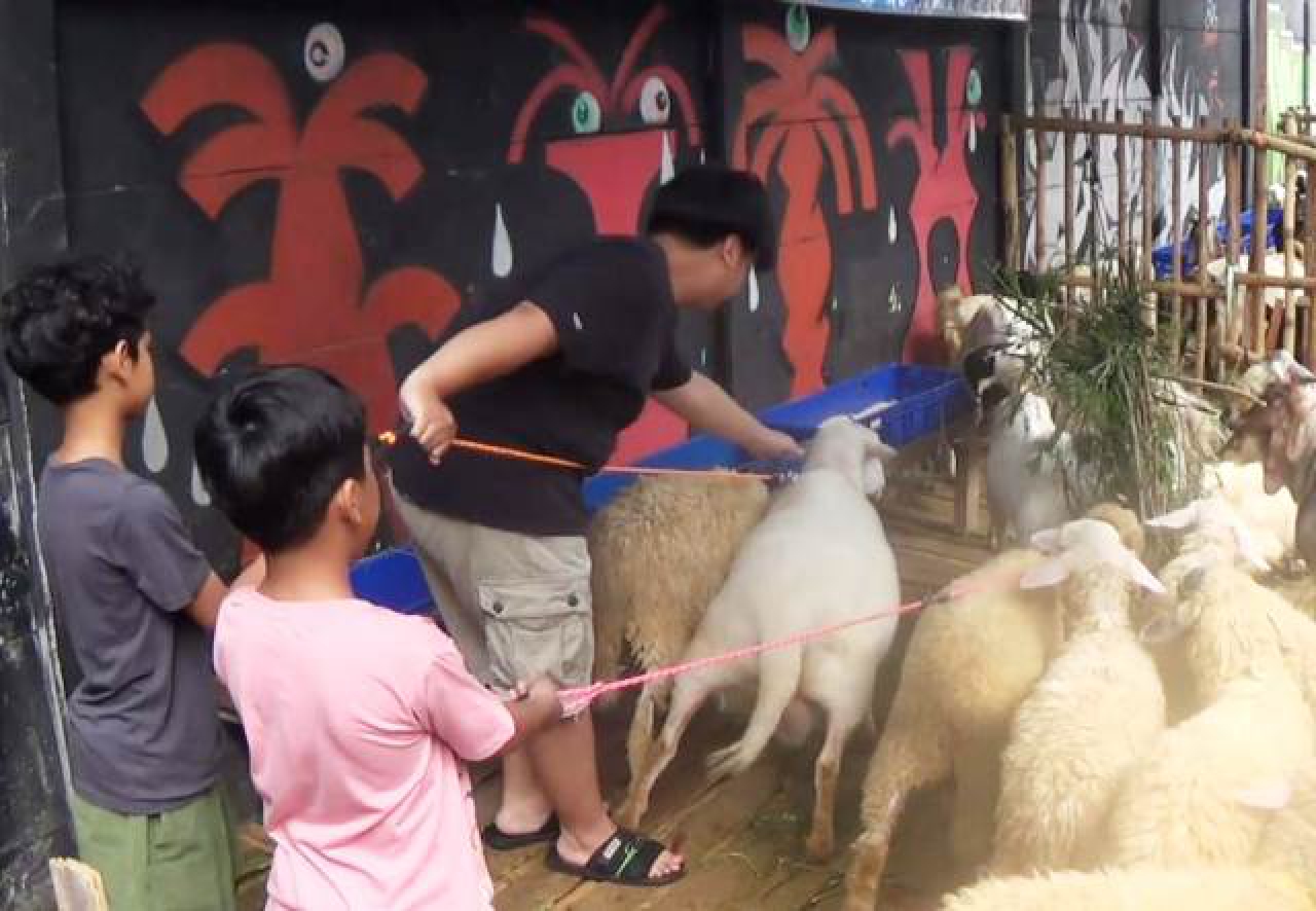 Dua Bocah SD di Surabaya Pecah Celengan Untuk Beli Hewan Kurban