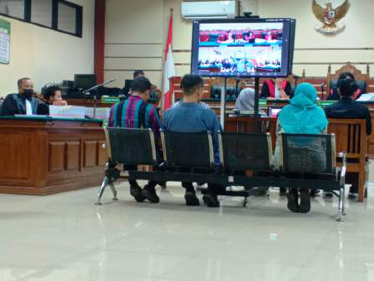 Saksi dari Dinas Peternakan dan Kesehatan Hewan Lamongan.