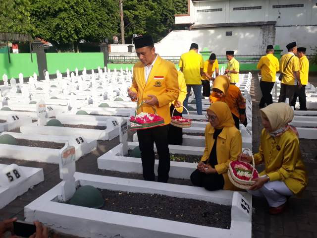 Syaifullah di TMP Bangil Pasuruan.
