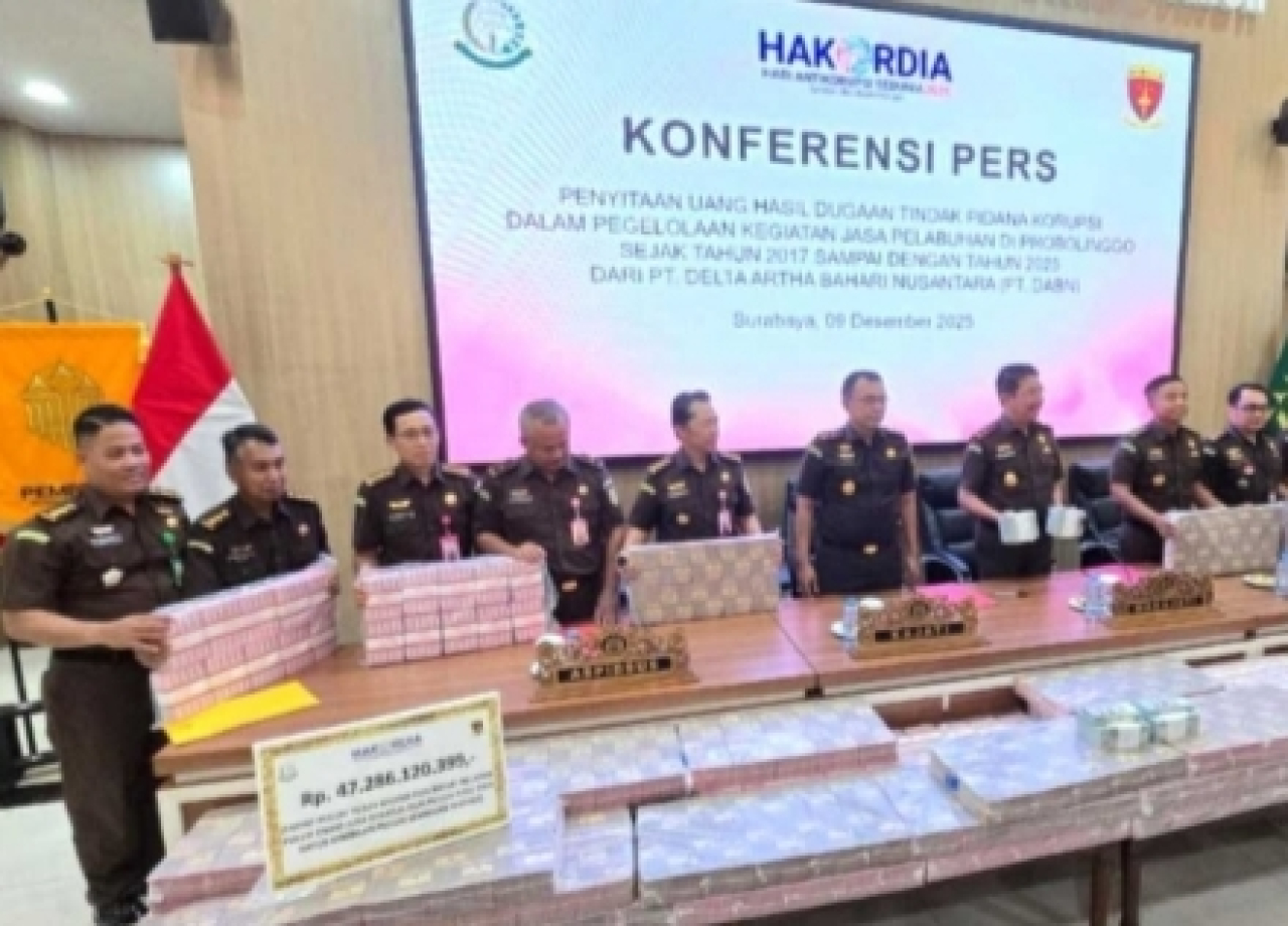 Kejari Tanjung Perak Peringkati Hakordia 2025
