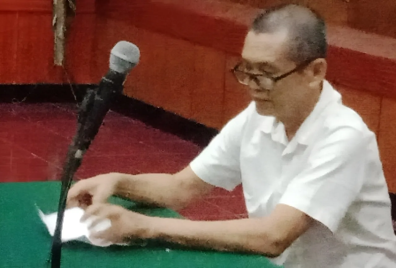 Terdakwa Adji Kusumo Akui Tahan Dana PT Tiga Macan Rp208 Juta