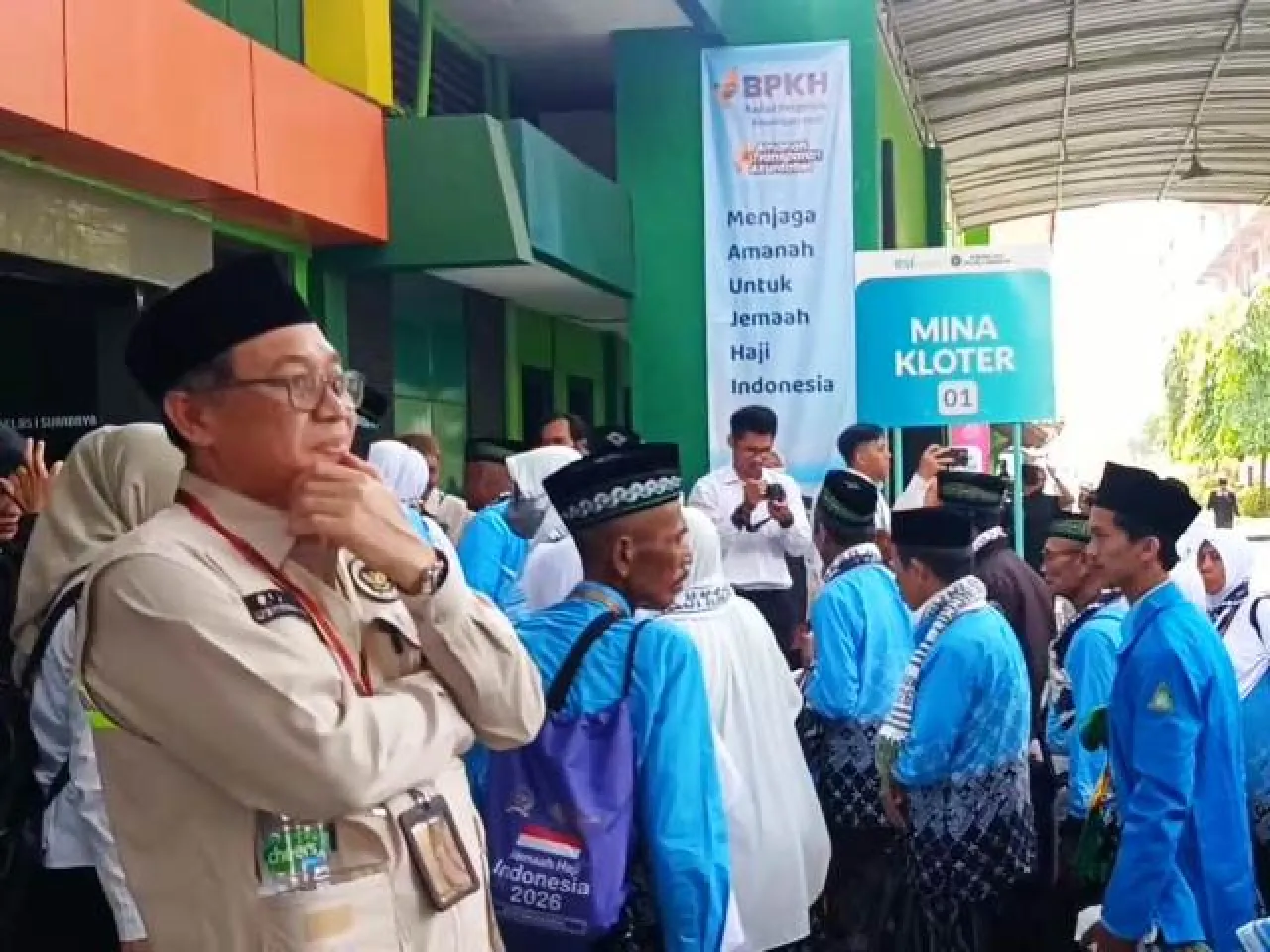 PPIH Percepat Penerimaan Jemaah di Asrama Haji Tanpa Seremoni