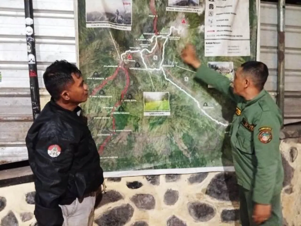 Hujan Guyur Sejumlah Wilayah di Lereng Arjuno