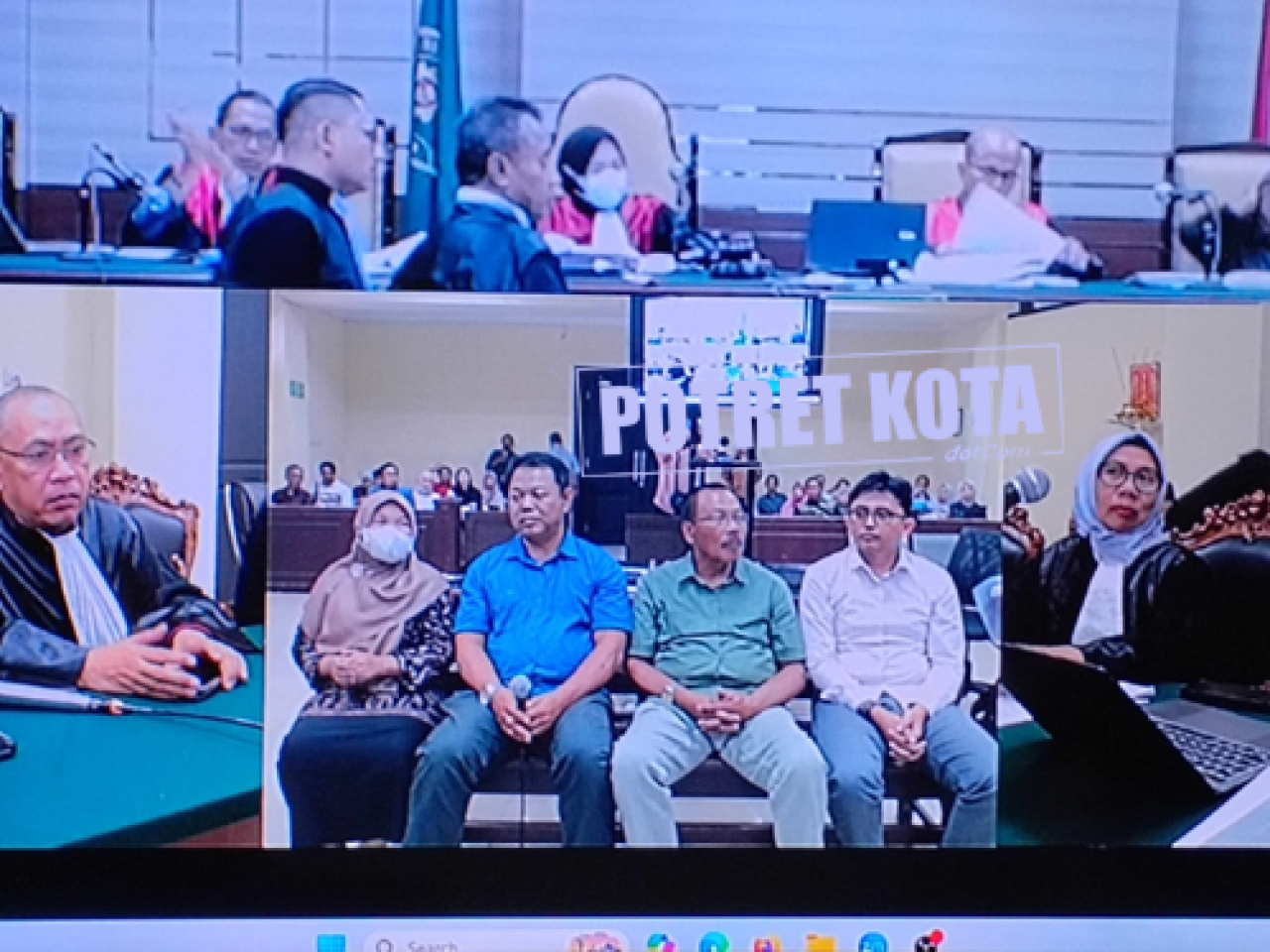 (dari kiri) Sunarsi Khoris, Hamim, Ervan Rosidi dan Sunardi.