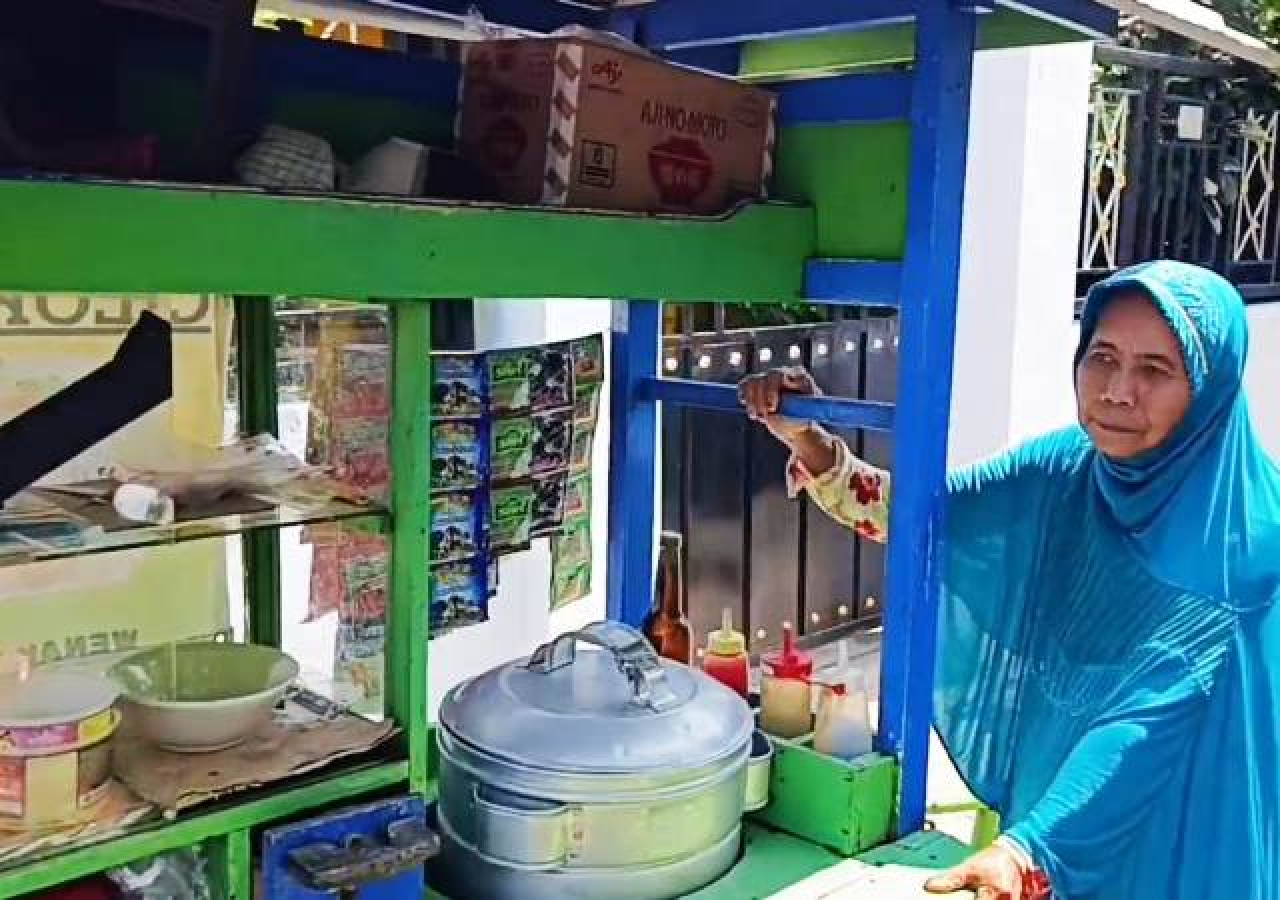 Mislicha warga Bugul Kidul, Kota Pasuruan. 