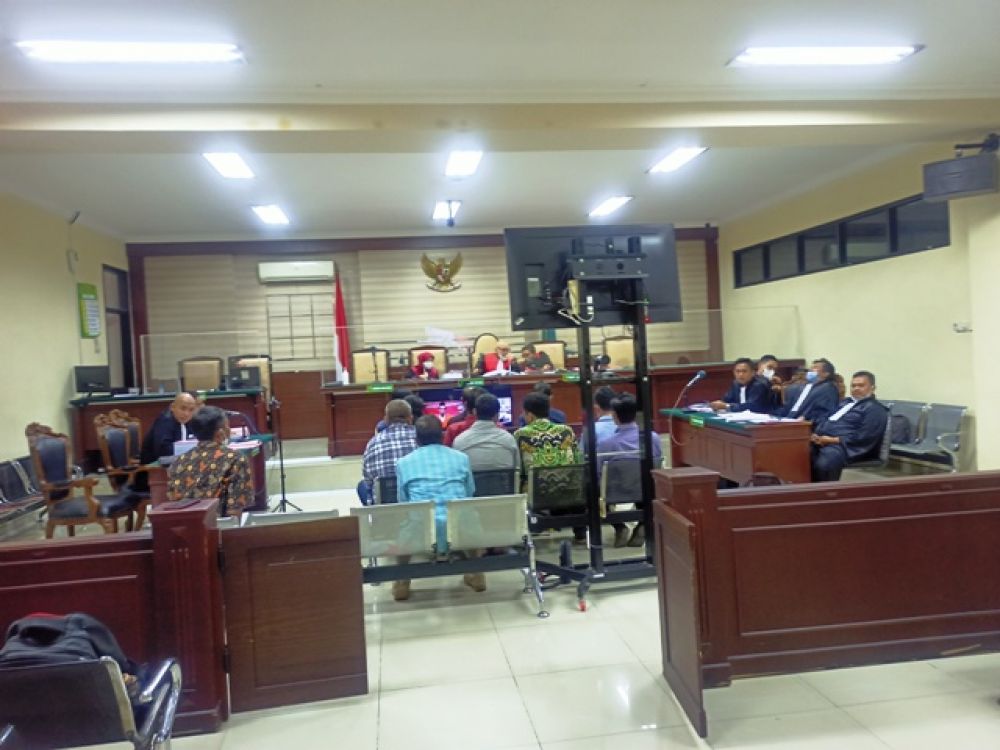 Bancaan Bantuan Kambing Kemensos di Bondowoso