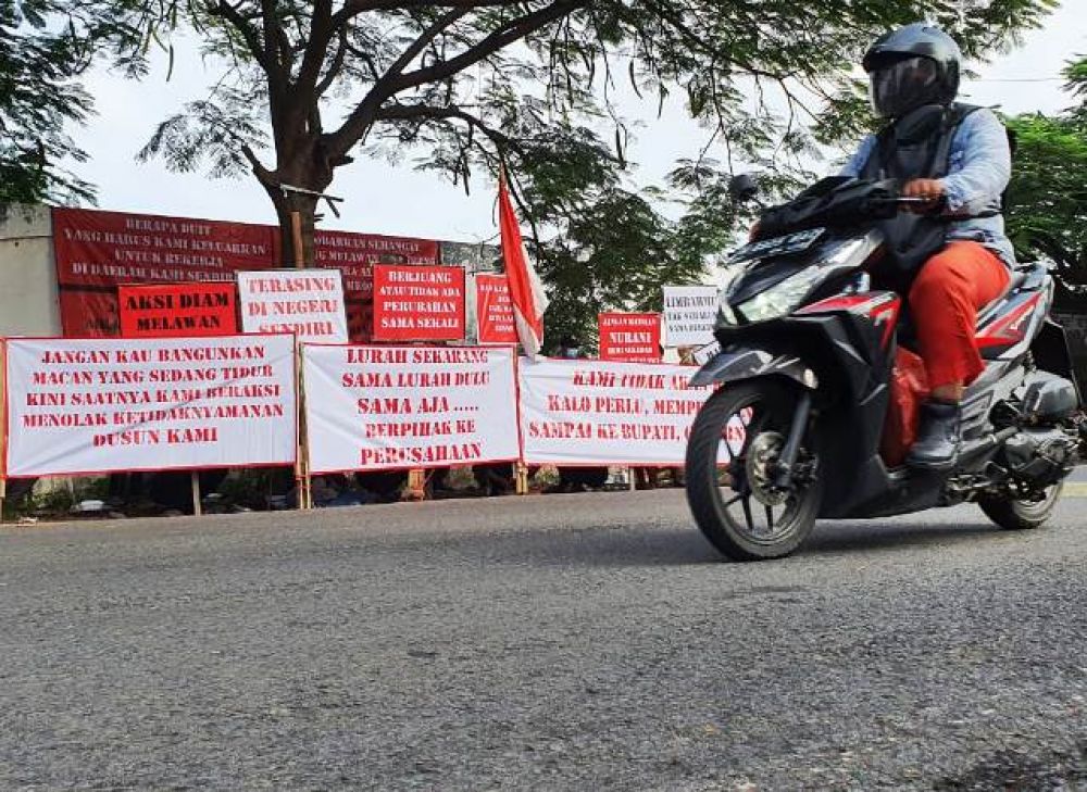 Bau Limbah PT Mitra Alam Segar Diprotes Warga
