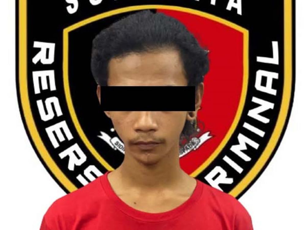 MIC salah satu tersangka begal yang kerap meresahkan warga Surabaya.