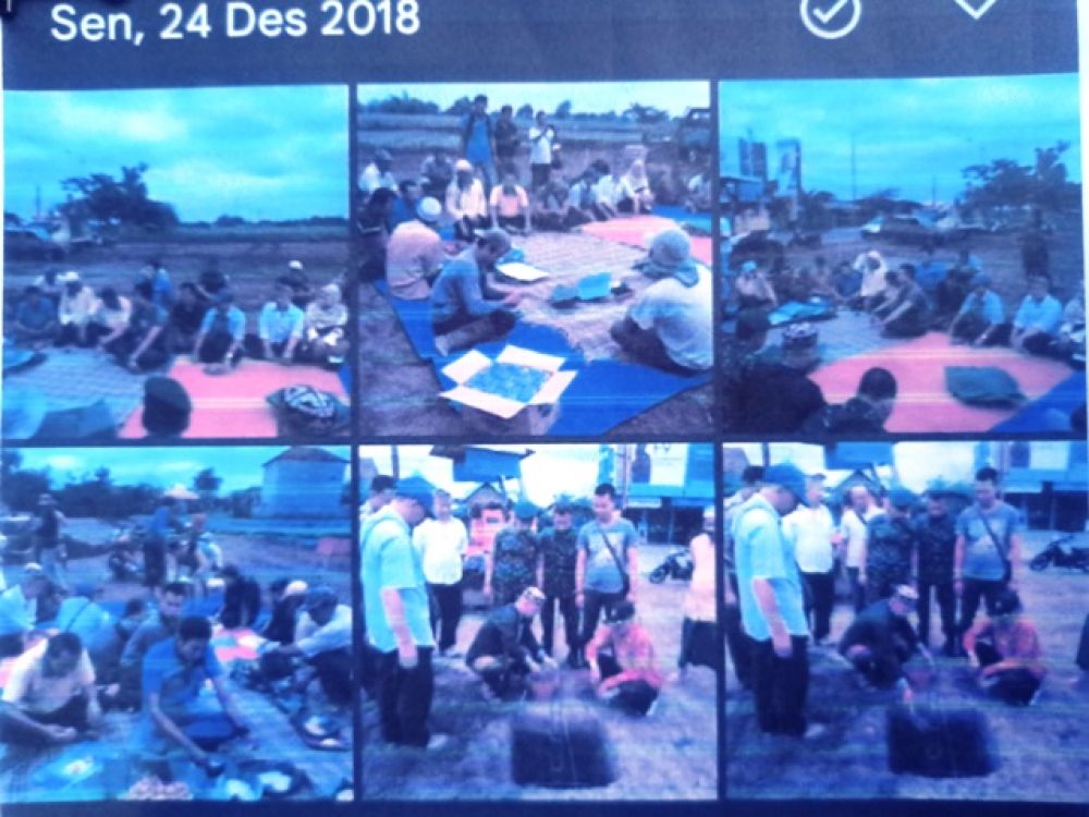 pelatakan batu pertama pasar Sumbersono