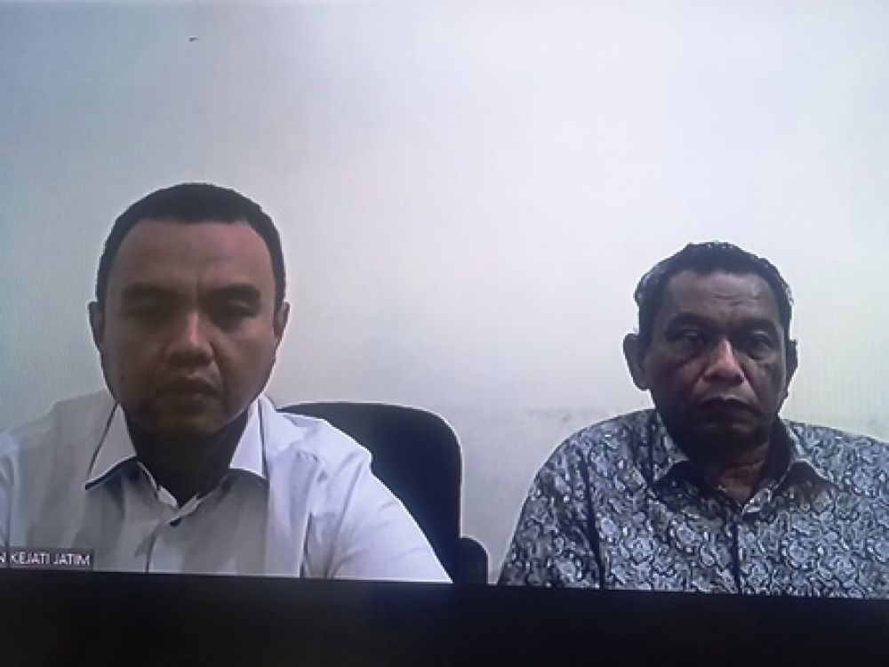 (dari kiri) Ahmad Rifan dan Sugiyanto 