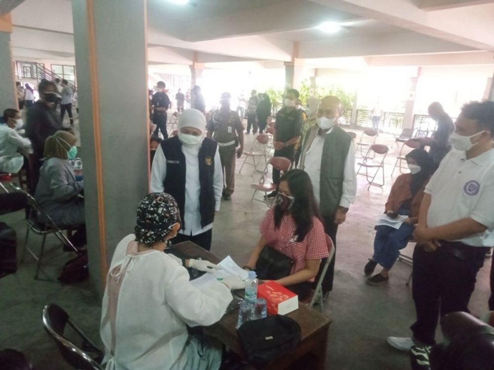  Khofifah Indar Parawansa di SMU Trimurti