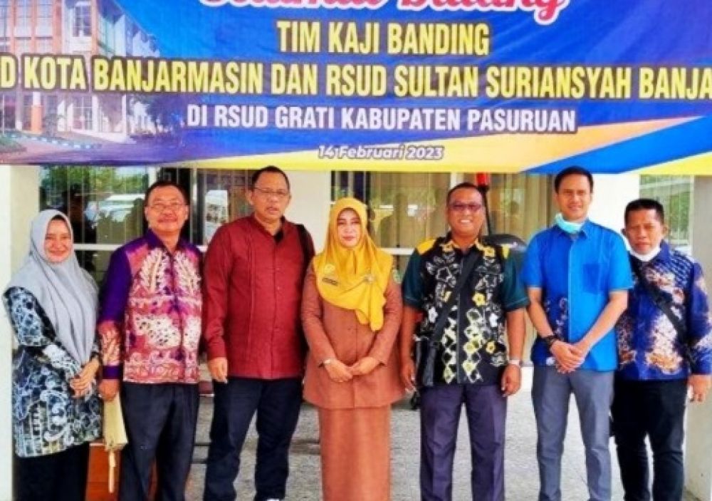DPRD dan RSUD Sultan Ariansah Kunjung RSUD Grati