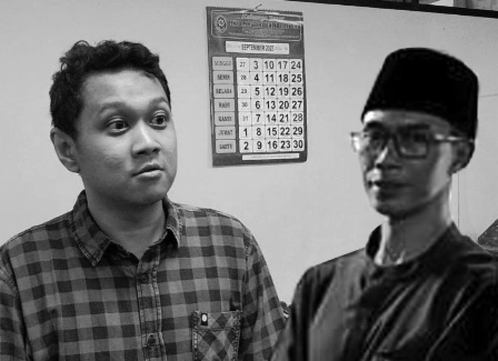 (kiri) JPU Dimas Rangga Ahimsa (kanan) Eko Wibowo
