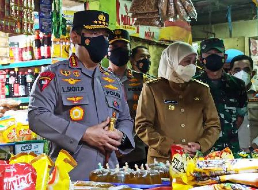 Kapolri Sidak Pasar Wonokromo