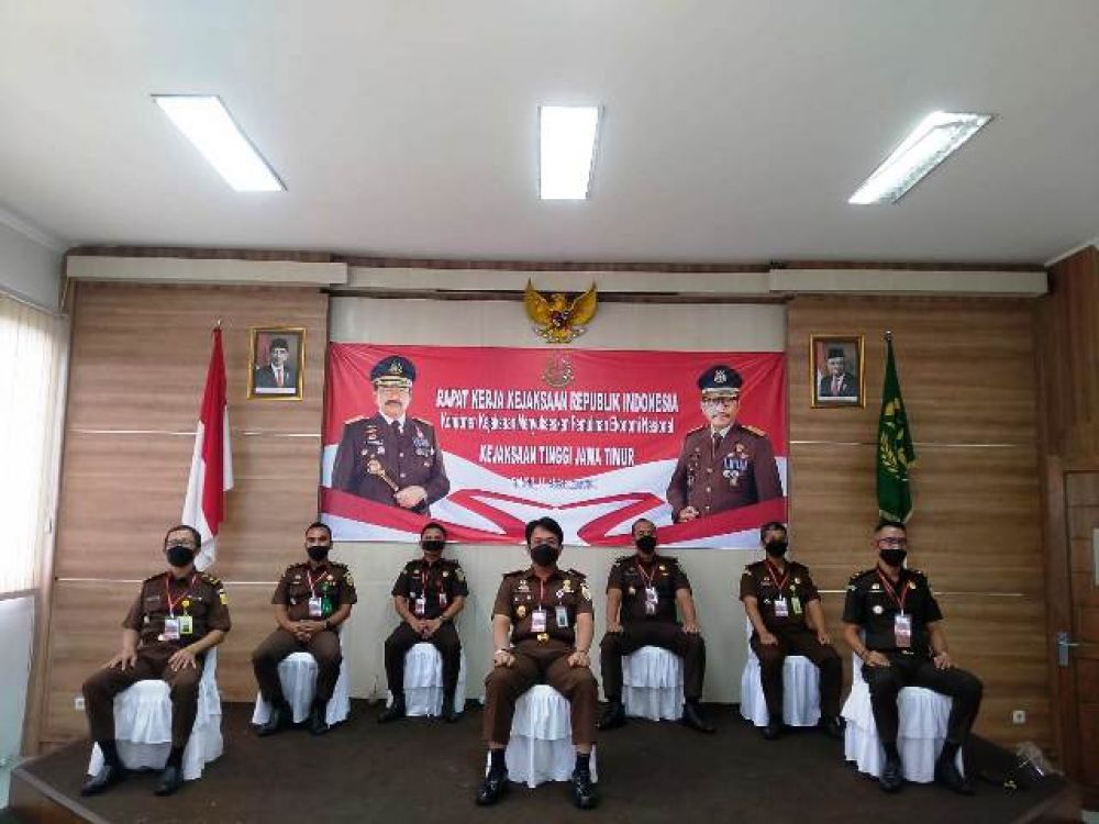 Kejari Pasuruan Ikut Rakernas Pemulihan Ekonomi