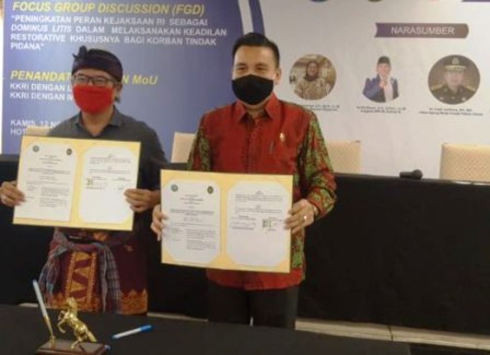 Komisi Kejaksaan dan LPSK MoU Restorative Justice