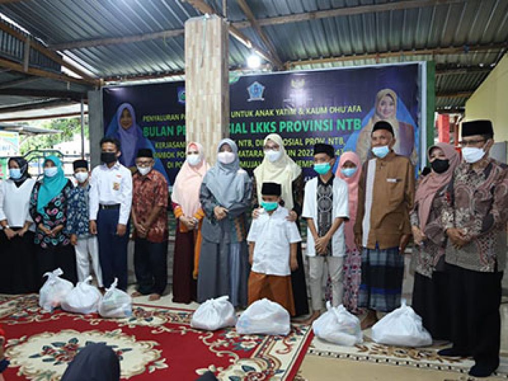 Kegiatan sosial LKKS NTB