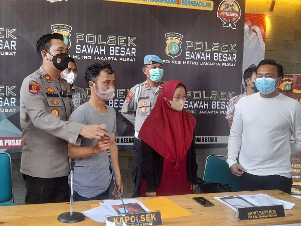Ray Pratama Abdullah saat mengakui kebohongannya.